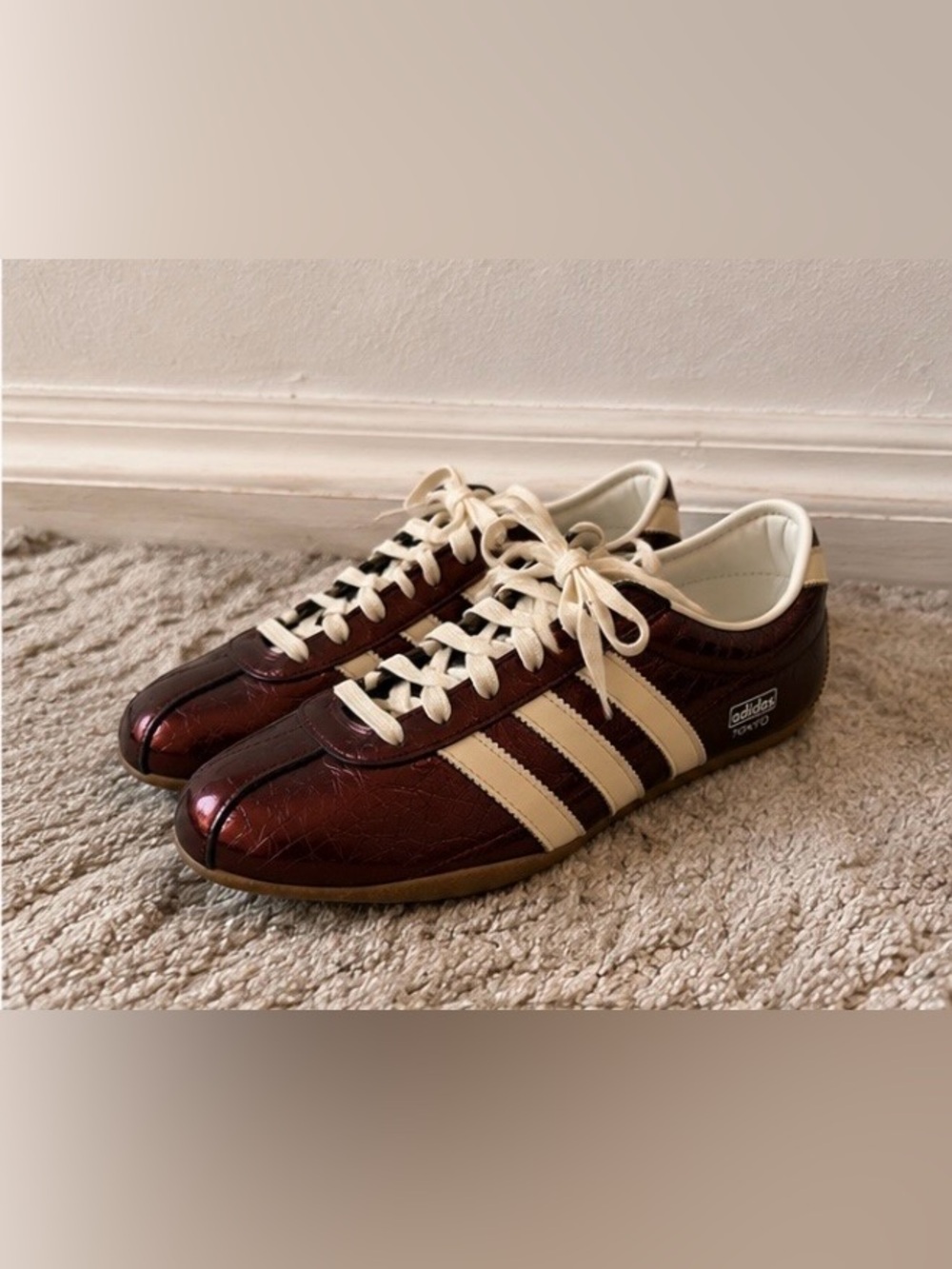 adidas Wmns Tokyo 'Maroon Off White' lifestyle sneaker
